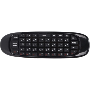 Cryfokt Mini Ratón de Teclado, Teclado Inalámbrico de Tecnología Inalámbrica 2.4G para Oficina para el Hogar