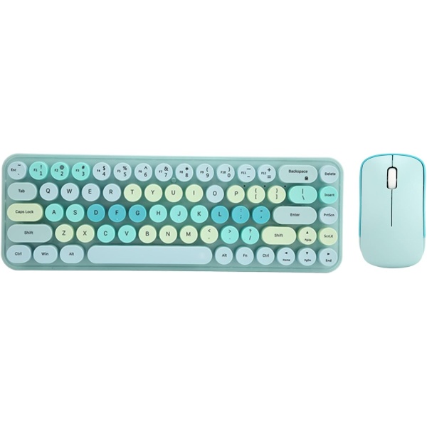 DAWH Raton del Teclado del USB Material del ABS del