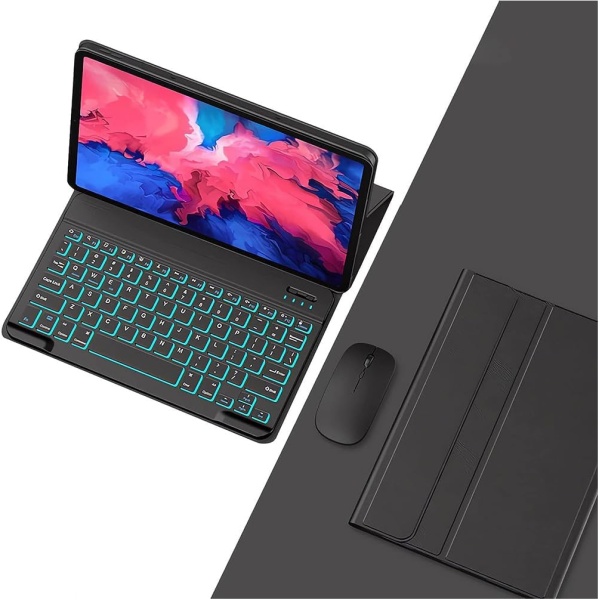 EHLCYS Funda Teclado Retroiluminada para Xiaomi Pad 6S Pro 124
