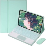 EHLCYS Funda con Teclado Touchpad para Xiaomi Redmi Pad SE 11 Pulgadas 2023, Teclado Bluetooth Inalámbrico Desmontable Retroiluminado De 7 Colores, Contraportada Ultrafina TPU con Ratón,Mint Green - Imagen 1