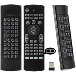 El Mandos a Distancia Inalámbrico de Retroiluminación del Mini Teclado del Ratón de Aire de Voz MX3 Está Disponible para Cajas de Televisión Android,Sensores 3-Gyro y 3-G, Proyectores HTPC Mini PC - Imagen 1