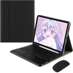Funda con Teclado Táctil para iPad 10a Generación 10.9" 2022 (A2696/A2757/A2777), Carcasa Magnética con Ranura para Lápiz, Español Ñ Teclado Bluetooth Inalámbrico Desmontable y Ratón, Negro - Imagen 1