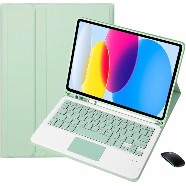 Funda con Teclado Touchpad para Samsung Galaxy Tab S10 Plus