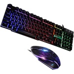 GAXIRE 1 Juego Ratón De Teclado para Juego Dispositivos Informáticos Teclado De Computadora Inalámbrico Teclado Mecánico para Juegos Teclados Sensación Mecánica Maquillaje - Imagen 1