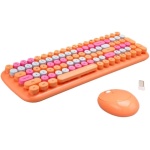 GTOULHH Combo Teclado y Ratón Inalámbrico Combinación De Teclado Y Mouse Inalámbricos Juego De Teclado Y Mouse PC/Laptops/Ordenador - Imagen 1