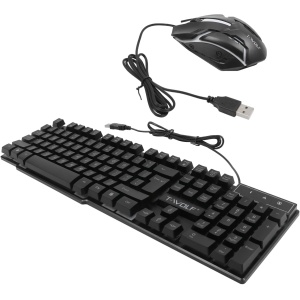 Gadpiparty 1 Juego Juego de Teclado y Mouse con Cable USB Combo de Teclado y Mouse con Cable Teclado Compatible ratón inalambrico ratón de computadora Teclado con Cable de computadora Punk