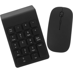 Gatuida 1 Juego De Teclado Accesorios para Ordenador Portátil Ratón Inalámbrico para Ordenador Portátil Teclado Numérico con Ratón Inalámbrico Teclado Numérico para Ordenador Portátil