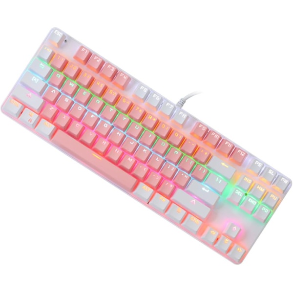 Gatuida Teclado Raton Mecanico Raton con Cable Raton Recargable Raton