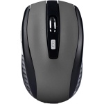 Genérico Navidad 2024 ratón inalámbrico 2,4 receptor USB profesional PC Laptop6 Key ratón óptico inalámbrico (Grey, One Size) - Imagen 1