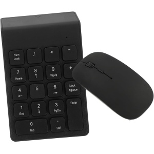 HEMOTON 1 Juego Conjunto De Teclado y Ratón Digitales Inalámbricos. Ratón Inalambrico Teclado Numérico Inalámbrico Teclado Numérico con Ratón De Abdominales Combinación Número