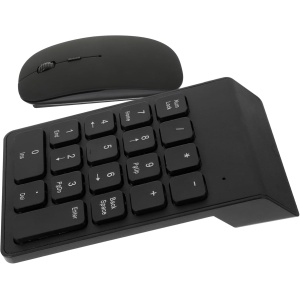 HOMSFOU 1 Juego Conjunto De Teclado y Ratón Digitales Inalámbricos. Teclado Inalambrico De Ratón Portátil Inalámbrico Teclado Numérico Combinación Computadora Abdominales