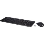 HP Ratón y Teclado 230 Griego (ratón y Teclado inalámbricos, USB dongle, batería de hasta 16 Meses), Color Negro - Imagen 1