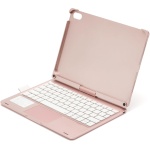 HUIOP Teclado BT Giratorio de 360 Grados para Teclado y ratón inalámbricos Recargables con retroiluminación de 7 Colores para 10. - Imagen 1