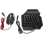 Juego de Conversor de Ratón y Teclado RGB Inalámbrico con Cable paraHarmony iOS, Conversión de Control, Estable y sin Latencia, Juegos Compatibles, Personalización a Través de la - Imagen 1