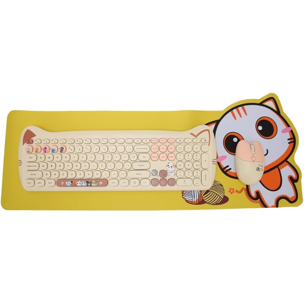Juego de Teclado y Raton Combo de Teclado Inalambrico Estilo