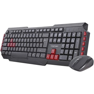 Juego de escritorio, inalámbrico, juego de teclado/ratón, productos de computadora, 1 unidad - CP-KM9025W