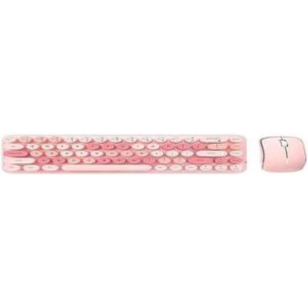 KIT DE TECLADO INALAMBRICO RATON UNIVERSAL 24G ADAPTADOR USB 24G