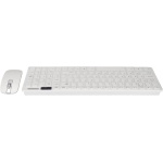 Kufoo Moderno Combo Teclado Ratón Inalámbrico, Teclado Inalámbrico Ergonómico Delgado y Compacto con Teclado Numérico para Portátil Macbook Air Ordenador Apple PC Ompatible con Windows - Imagen 1