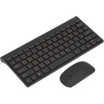 Lazmin112 Combo de Ratón y Teclado Inalámbrico 2,4G, Teclado Inglés Chino Silencioso con Grabado Láser, 78 Teclas Tradicionales, Material ABS, para un Uso Duradero - Imagen 1