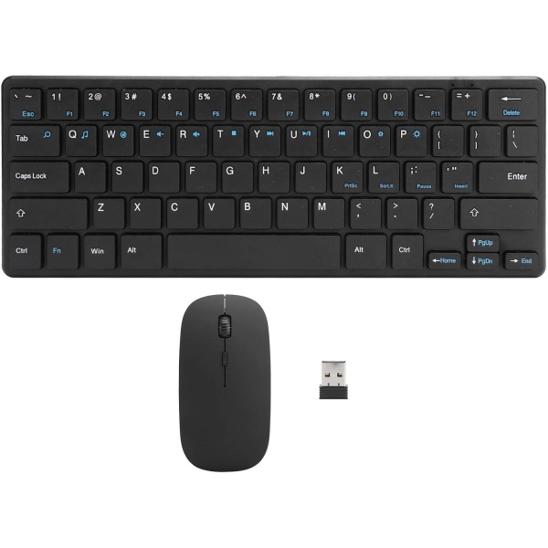Leapiture Juego De Teclado Y Raton 24G Receptor USB Juego