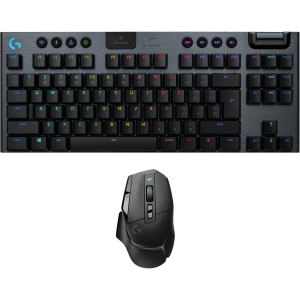 Logitech G G502 X LIGHTSPEED Ratón inalámbrico para Gaming y G915 LIGHTSPEED TKL Teclado Gaming Mecánico Inalámbrico