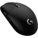 Logitech G305 LIGHTSPEED Ratón Gaming Inalámbrico, Captor HERO 12K, 12,000 DPI, Ultra-ligero, Batería de 250h, 6 Botones Programables, Memoría Integrada, PC/Mac - Negro - Imagen 1