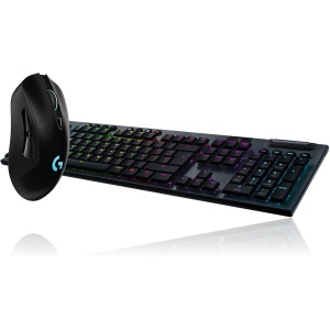 Logitech G703 LIGHTSPEED Ratón Gaming Inalámbrico + Logitech G915 LIGHTSPEED Teclado Gaming Mecánico Inalámbrico con teclas GL-Táctil de bajo perfil