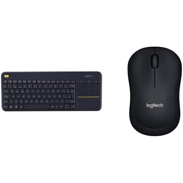 Logitech K400 Plus Teclado inalambrico para televisores conectados a
