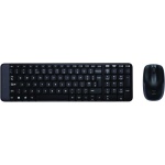 Logitech MK220 Combo Teclado y Ratón Inalámbrico para Windows, 2,4 GHz con Receptor USB Unifying, Batería de 24 Meses, PC/Portátil, Disposición Rusa, Color Negro, QWERTY - Imagen 1