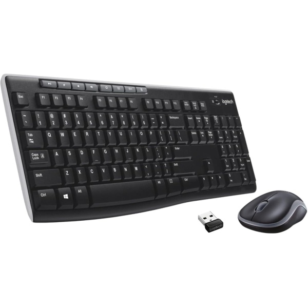 Logitech MK270 Combo Teclado y Raton Inalambrico para Windows Disposicion