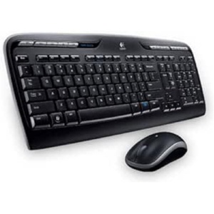 Logitech MK330 Combo Teclado y Ratón Inalámbrico para Windows, 2.4 GHz con Receptor USB Unifying, Ratón Inalámbrico Portátil, Teclas Multimedia, PC/Portátil, Disposición Eslovena, Negro
