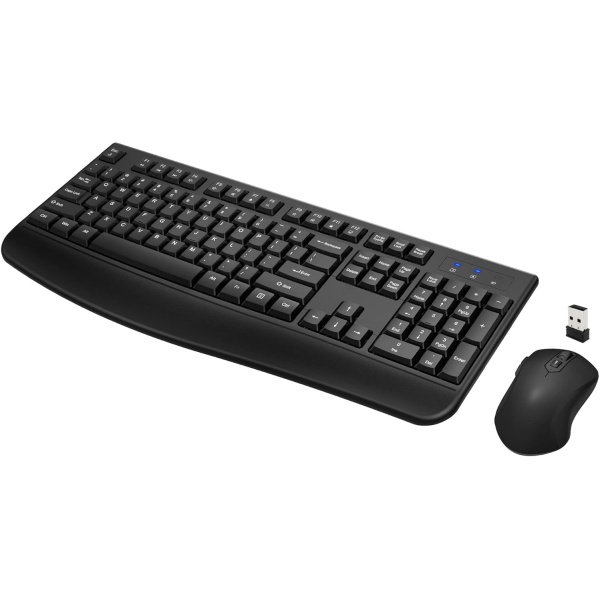 Loigys Juego de teclado y raton inalambrico 24 GHz