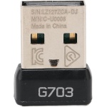MUNEFE Receptor De Ratón USB, Receptor USB De Repuesto, Combinación De Teclado Y Ratón Inalámbricos para Garantizar Una Funcionalidad Y Un Uso Continuos - Imagen 1