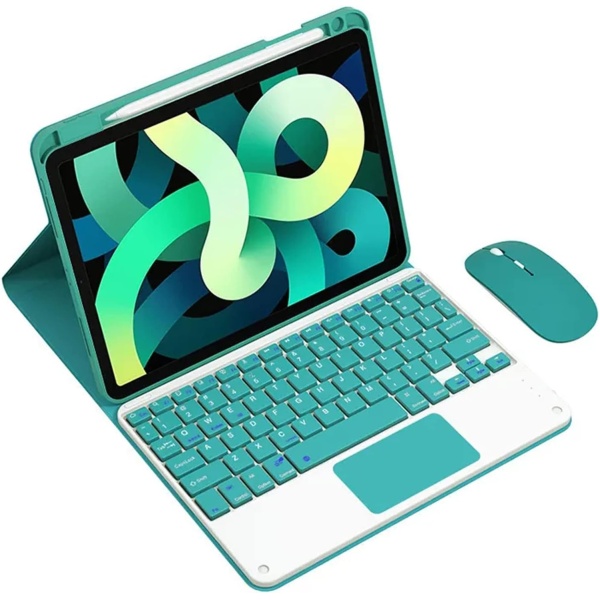 Magnetico Funda con Teclado Trackpad para iPad 6a gen 2018