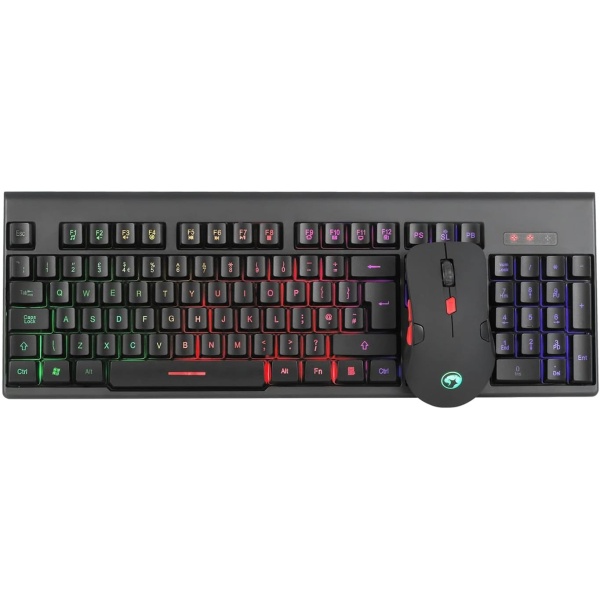 Marvo KW512 Juego de teclado y raton inalambrico para juegos