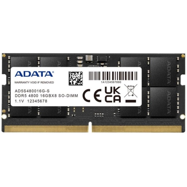 Memoria ram ddr5 16gb adata sodimm