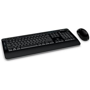 Microsoft Wireless Desktop 3050 RF inalámbrico Negro - Teclado (RF inalámbrico, Hogar, QWERTZ, Inalámbrico, USB, Batería)