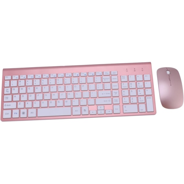 OSALADI Teclado Inalambrico Y Raton Teclado Recargable Teclado Inalambrico Y