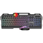 PORTUGUÊS Teclado e rato para Gaming INNJOO - Combo de Teclado e Mouse USB RGB Gaming, Conjunto de Teclado e Mouse Retro-Iluminado - Imagen 1