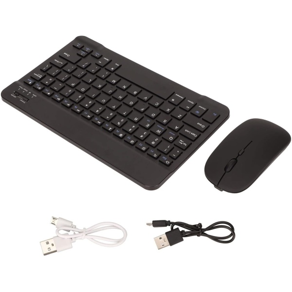 Pyhodi Raton de Teclado para Juegos Teclado Inalambrico de Color