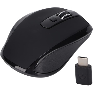 Ratón Inalámbrico, Receptor Inalámbrico de 2.4G Y Tipo C, 800/1200 / 1600DPI Ajustable, 6 Teclas, Ergonómico Tipo C USB C Computadora Gaming Business PC Mouse Mouse, para OS X