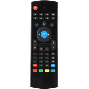 Ratón de Aire de Doble Cara, Control Remoto con Detección de Movimiento, Ratón de Teclado Inalámbrico 2,4G para Computadora, Ratón de Aire Negro, Teclado Inalámbrico 2,4G,