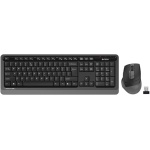 Ratón teclado inalámbrico A4 Tech FG1035 Q M.M, color negro - Imagen 1
