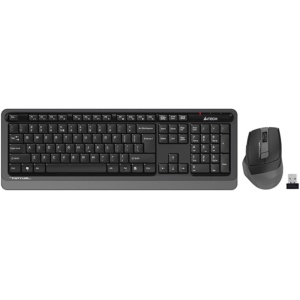 Ratón teclado inalámbrico A4 Tech FG1035 Q M.M, color negro