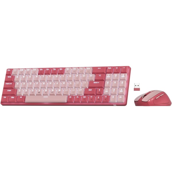 Redragon BS8772 Combinacion inalambrica de teclado y raton 75 78