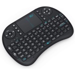 Rii Mini i8 Wireless (Layout QWERTY US) - Mini Teclado inalámbrico con Mouse touchpad para Smart TV, PC, TV Box, Console - Imagen 1