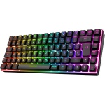 SPIRIT OF GAMER Teclado inalámbrico Bluetooth para gaming, teclado TKL RGB QWERTZ 65 %, teclas semimecánicas con retroiluminación, 25 de las cuales son antighosting, compatible con PC Smartphone y - Imagen 1