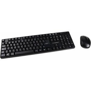 Set teclado + raton inalambrico q-connect 2.4g negro compatible windows 98 / nt / me / 2000 / xp / 7 /