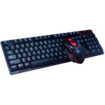 Tastiera El Raton Combos De Teclado Y Mouse De Computadora Teclado Inalambrico Teclado Bluetooth para Windows/Mac Negro Blanco,Negro - Imagen 1