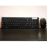 Technobebe.shop Teclado rígida inalámbrico 2.4 GHz con ratón para Tablet, PC, Smartphone, TV - Imagen 1